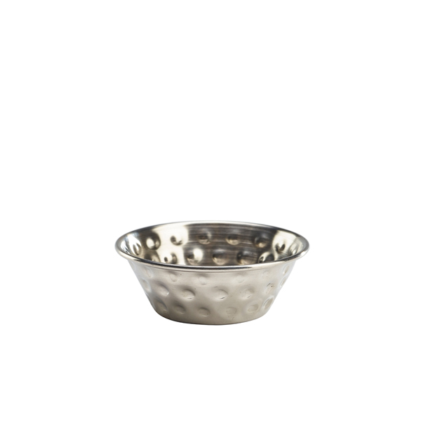 [BC-NRAMSTH115] GenWare Stainless Steel Hammered Ramekin 43ml/ 1.5oz (Pack of 24)