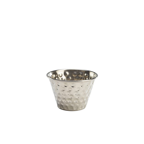 [BC-NRAMSTH4] GenWare Stainless Steel Hammered Ramekin 114ml/ 4oz (Pack of 24)