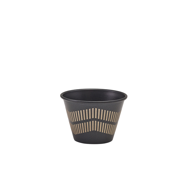 GenWare Metallic Black Lined Ramekin 71ml/ 2.5oz (Pack of 24)