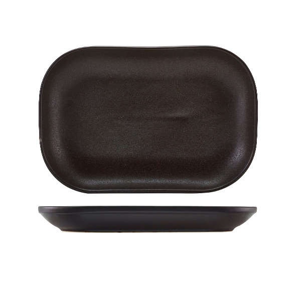 Antigo Stoneware Rectangular Plate 24 x 16.5cm (Pack of 12)