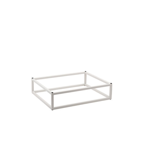 [BC-NRS120845] GenWare White GN 1/2 Riser 8cm (H)