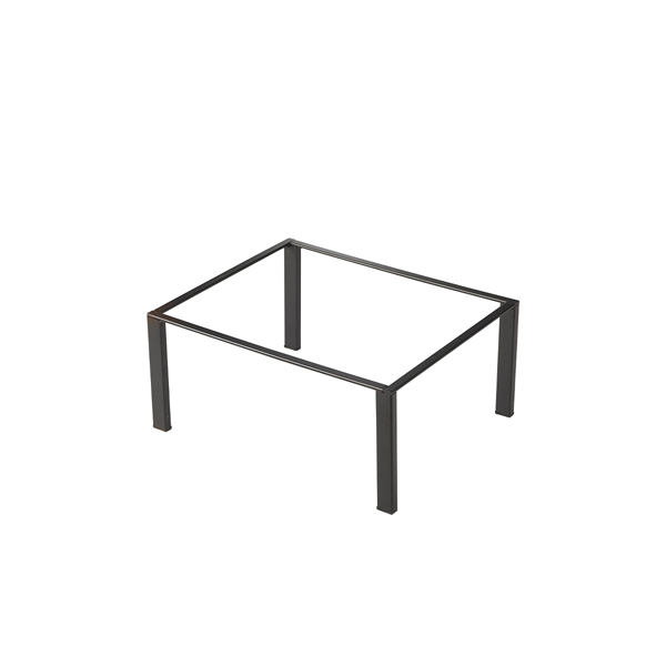 [BC-NRSR-GN1215] Black GN Buffet Riser GN 1/2 15cm (H)