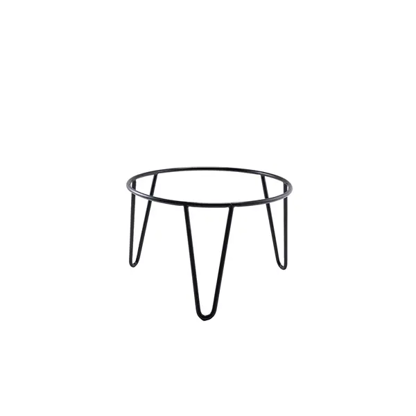 [BC-NRSR-HP15] GenWare Black Anti-Slip Hairpin Riser 15cm