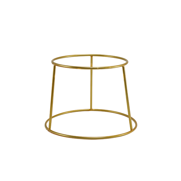 [BC-NRSR-RGD18] GenWare Gold Anti-Slip Round Buffet Riser 18cm