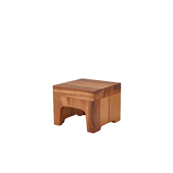[BC-NRSR-WBB2117] GenWare Acacia Wood Display Block 21 x 17cm