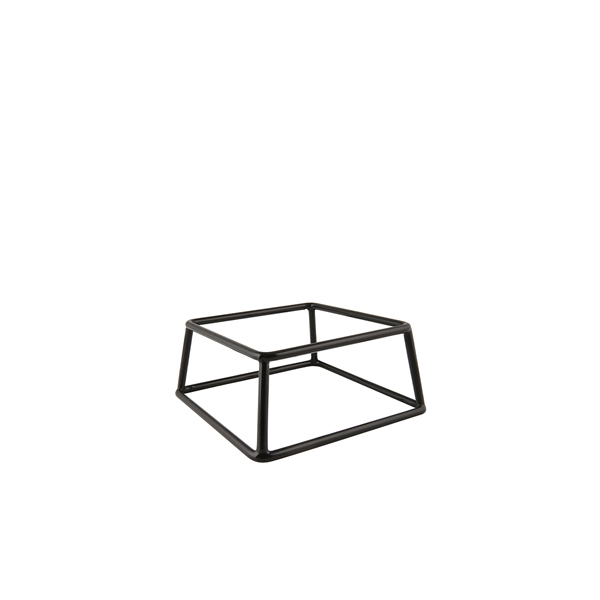 [BC-NRSR-WBK08] Genware Black Anti-Slip Buffet Riser 18 x 8cm