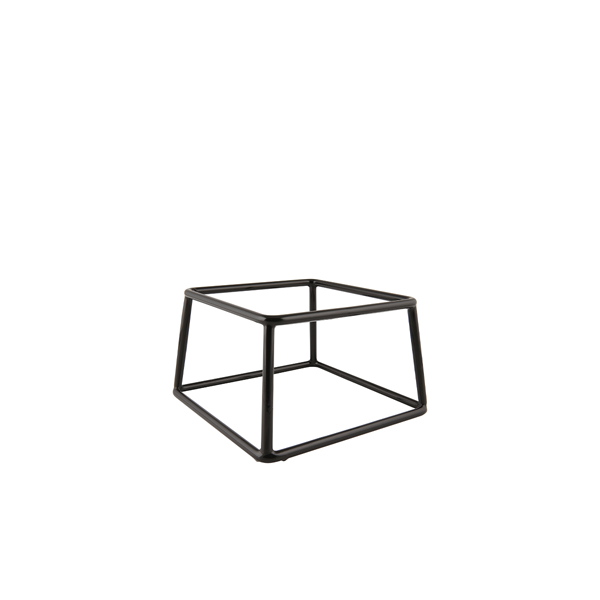 Genware Black Anti-Slip Buffet Riser 18 x 10cm