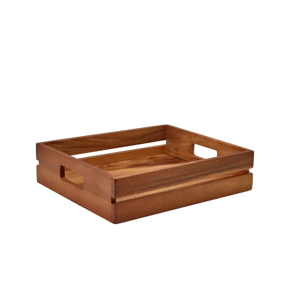 [BC-NRSR-WL3226] GenWare Acacia Wood Low Box/ Riser GN 1/2