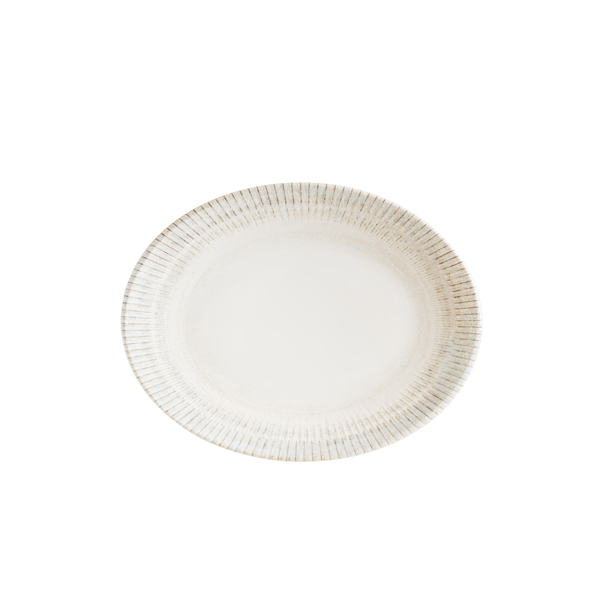 [BC-NS-GALMOV25OV] Galata Moove Oval Plate 25cm (Pack of 12)