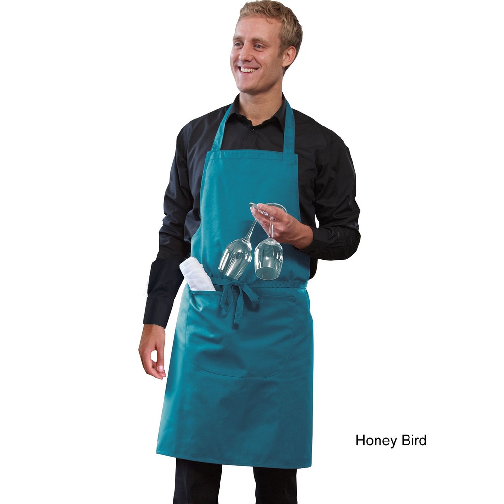 Apron Bib Pocket 36X36   Adj H (Black)