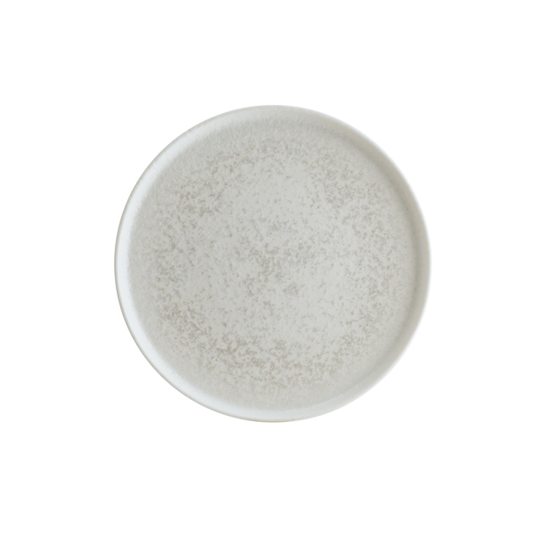 Lunar White Hygge Flat Plate 22cm (Pack of 6)