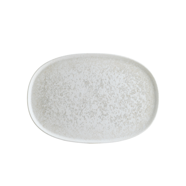 Lunar White Hygge Oval Dish 33cm (Pack of 6)
