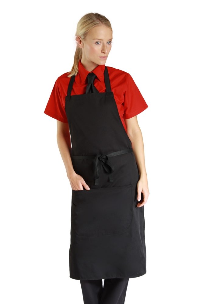 [DP55CNQ] Apron Bib Pkt 28X36 No Halter