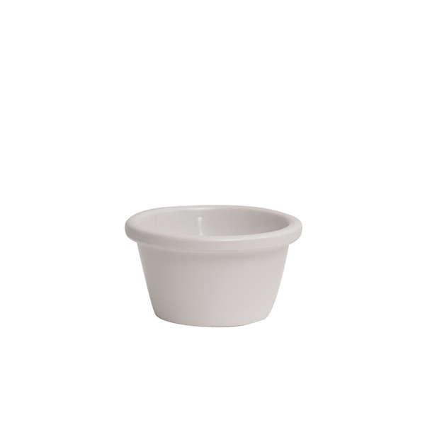 [BC-NS278-02] GenWare Melamine White Smooth Ramekin 59ml/ 2oz (Pack of 24)