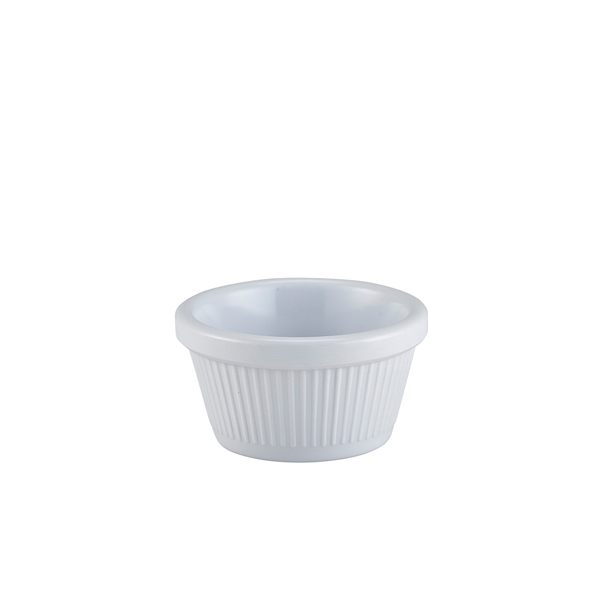 [BC-NS279-02] GenWare Melamine White Fluted Ramekin 59ml/ 2oz (Pack of 24)