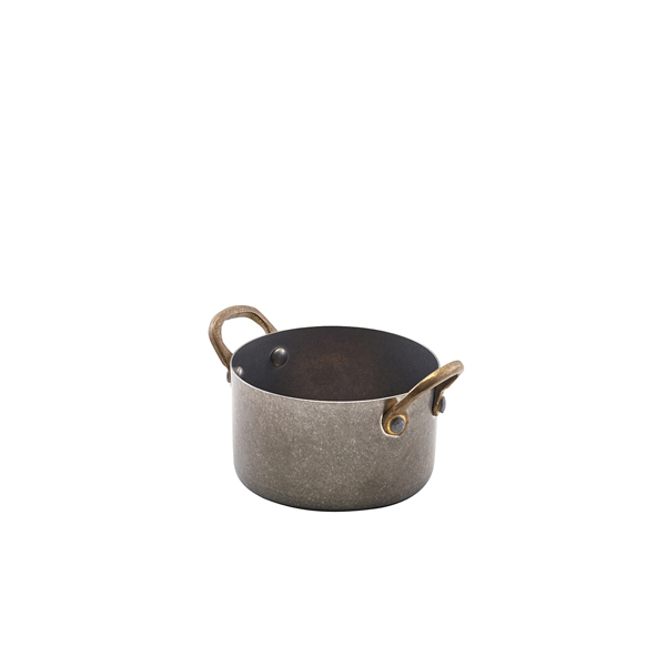 GenWare Vintage Steel Mini Casserole Dish 9 x 5.25cm (Pack of 6)