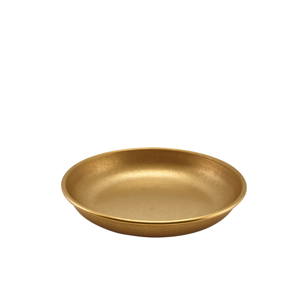 [BC-NSCP20GDV] GenWare Gold Vintage Steel Coupe Plate 20cm (Pack of 12)
