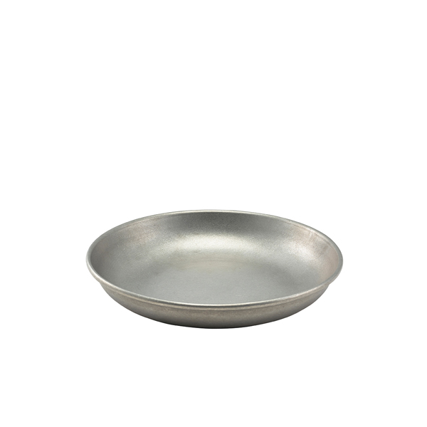 GenWare Vintage Steel Coupe Plate 20cm (Pack of 12)