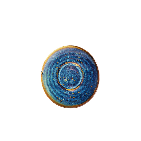 [BC-NSCR-PBL11] Terra Porcelain Aqua Blue Saucer 11.5cm (Pack of 6)