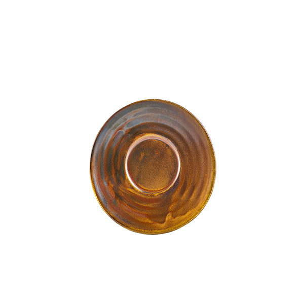 [BC-NSCR-PRC11] Terra Porcelain Rustic Copper Saucer 11.5cm (Pack of 6)