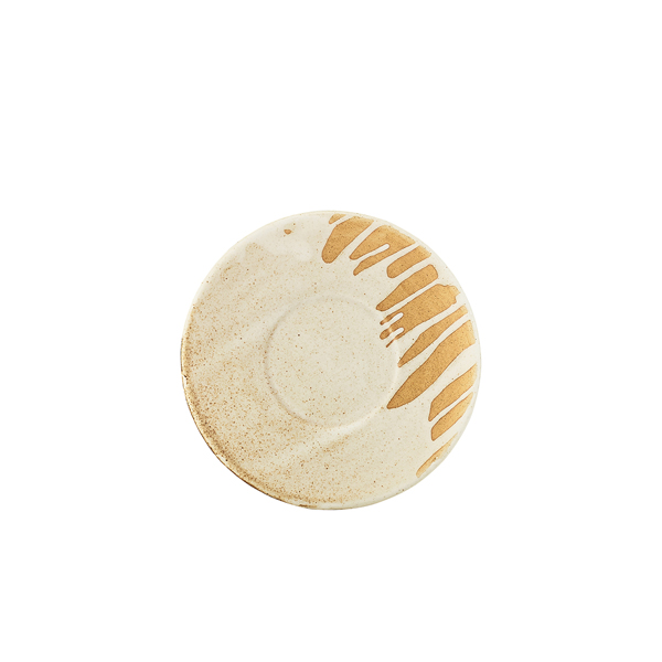Roko Porcelain Sand Saucer 14.5cm (Pack of 6)
