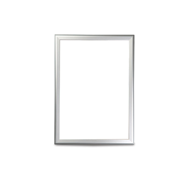 Genware Silver A4 Snap Frame