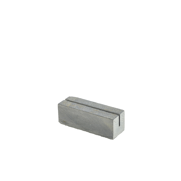 Genware Slate Sign Holder 9 x 3 x 3cm