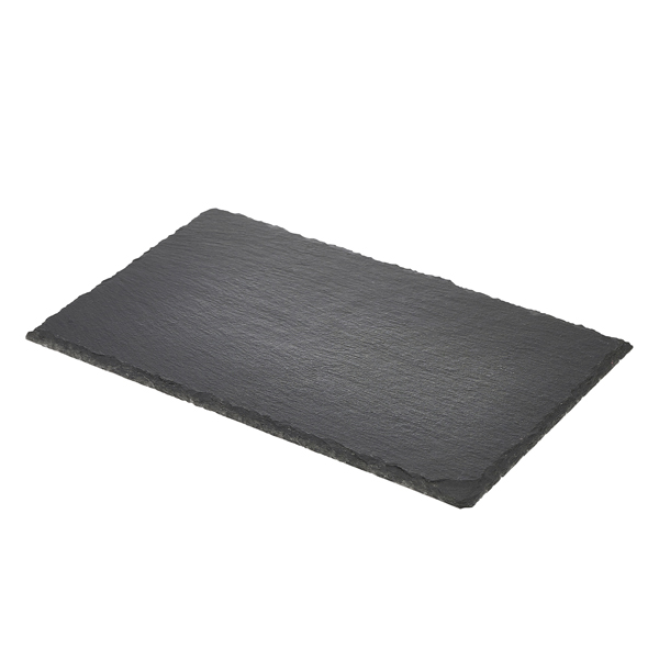 [BC-NSLTN-2616] Genware Natural Slate Platter 26.5x16cm GN 1/4 (Pack of 6)