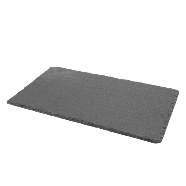 [BC-NSLTN-3218] Genware Natural Slate Platter 32 X 18cm 1/3 GN (Pack of 6)