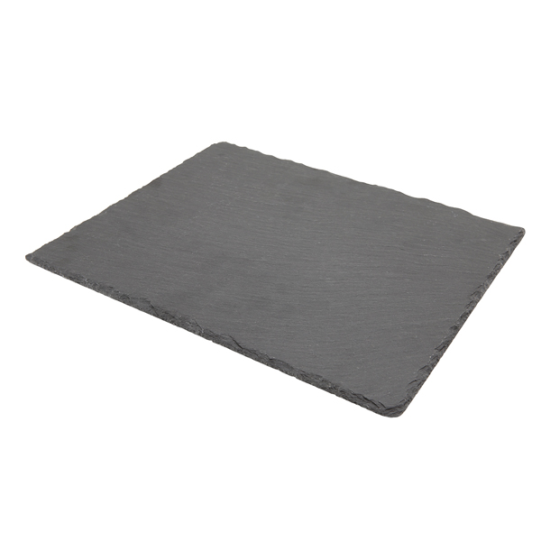[BC-NSLTN-3226] Genware Natural Slate Platter 32 X 26cm 1/2 GN (Pack of 6)