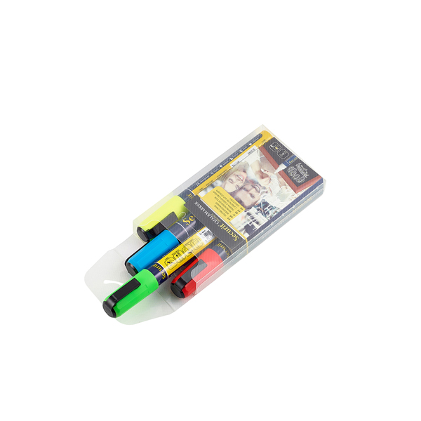 [BC-NSMA510-V4] Chalkmarkers 4 Colour Pack (R G Y BL) Medium