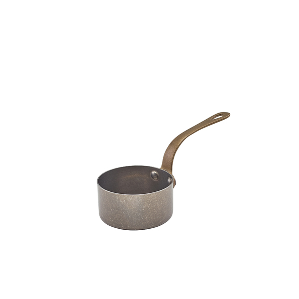 GenWare Vintage Steel Mini Sauce Pan 7 x 3.75cm (Pack of 6)