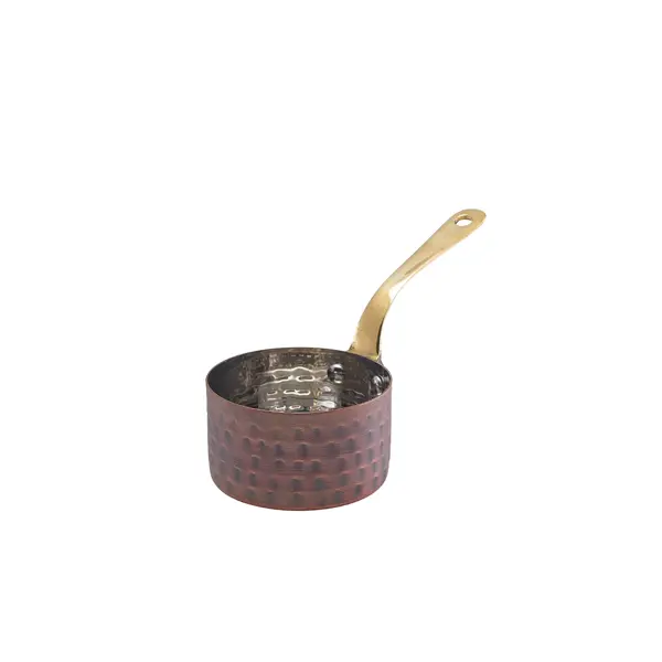 [BC-NSMS8AC] GenWare Antique Copper Mini Sauce Pan 7.8 x 4.5cm (Pack of 6)