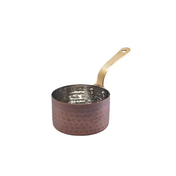 [BC-NSMS9AC] GenWare Antique Copper Mini Sauce Pan 9 x 5.25cm (Pack of 6)