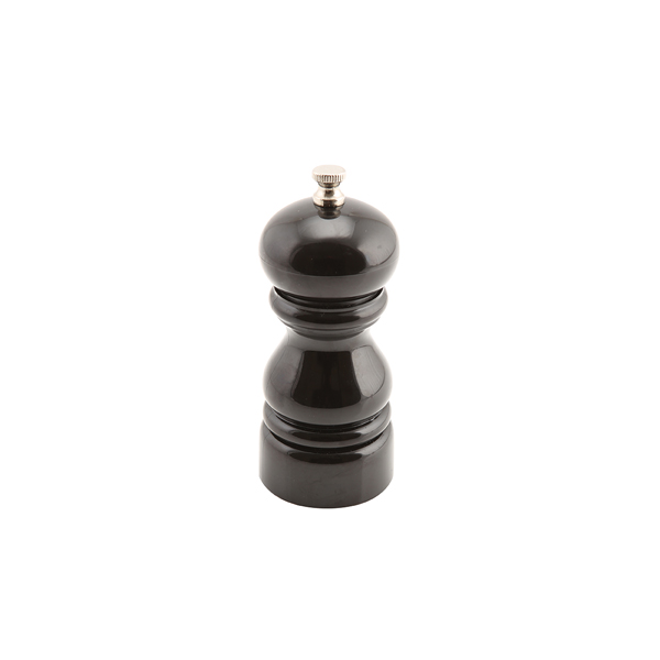Genware Salt Or Pepper Grinder Black 12.7cm (Pack of 6)