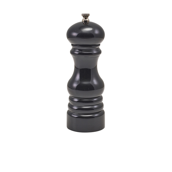 [BC-NSPBLK17] GenWare Salt Or Pepper Grinder Black 17.5cm (Pack of 6)