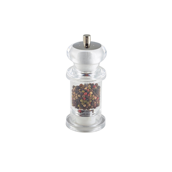 [BC-NSPCOM] GenWare Clear Combi Pepper Grinder/ Salt Shaker (Pack of 12)