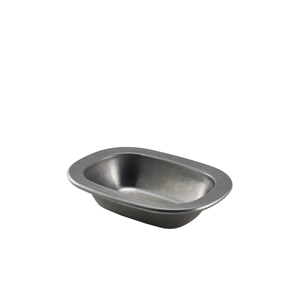 GenWare Vintage Steel Pie Dish 16cm (Pack of 12)