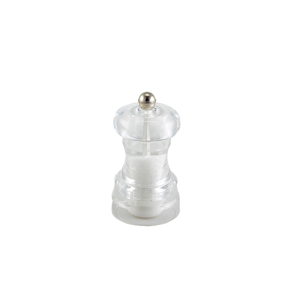 [BC-NSPGR10] GenWare Clear Salt/ Pepper Grinder 10cm (Pack of 12)