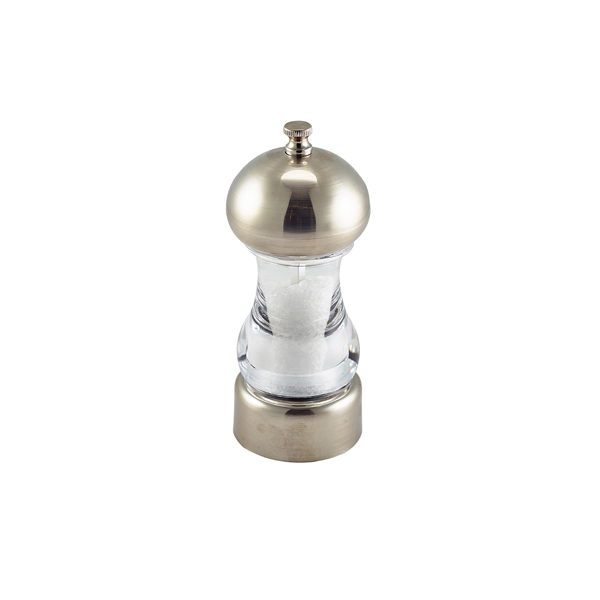 [BC-NSPGRC14] GenWare Chrome Top Salt/ Pepper Grinder 14cm (Pack of 6)