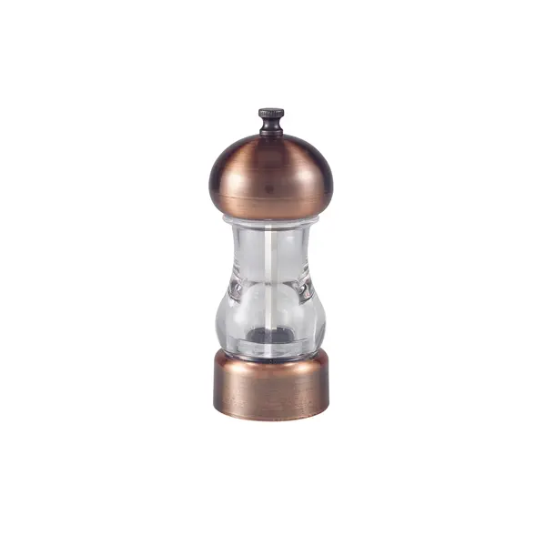 [BC-NSPGRC14AC] GenWare Antique Copper Top Salt/ Pepper Grinder 14cm (Pack of 6)