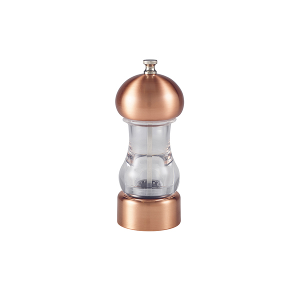 [BC-NSPGRC14C] GenWare Copper Top Salt/ Pepper Grinder 14cm (Pack of 6)
