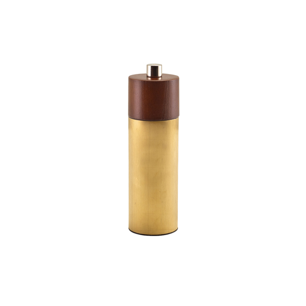 [BC-NSPHNY15GD] Hackney Gold Salt/Pepper Grinder 15cm (Pack of 6)