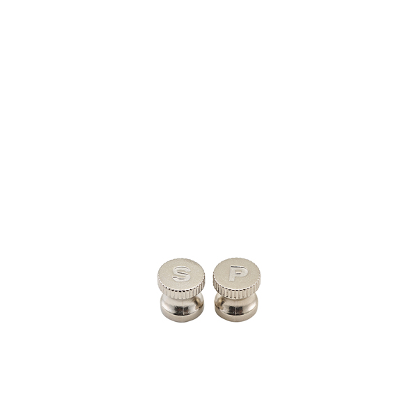 [BC-NSPKNOBS] Engraved Knobs For Salt And Pepper Grinders 6pcs