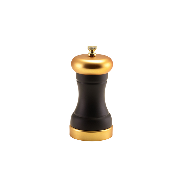 London Gold Salt/Pepper Grinder 12cm (Pack of 6)