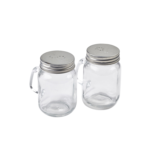 Mason Jar Salt & Pepper Shaker Set (Pack of 3)