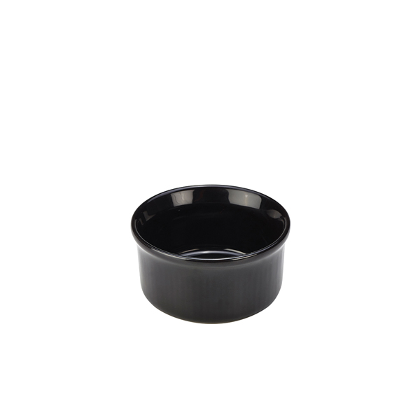 GenWare Stoneware Black Ramekin 6.5cm/ 2.5" (Pack of 12)