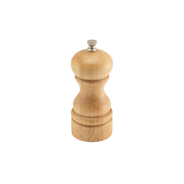 Light Wood Salt/ Pepper Grinder 13cm (Pack of 6)