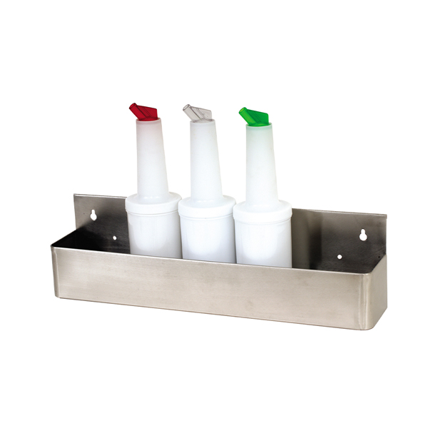 GenWare Stainless Steel 8 Bottle Speed Rail 80cm/ 32"