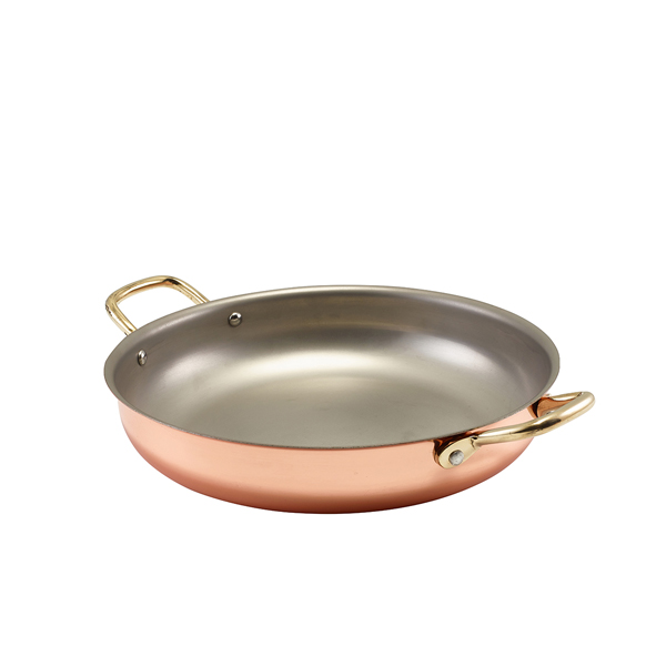 GenWare Copper Round Dish 24.5 x 5cm (Pack of 3)